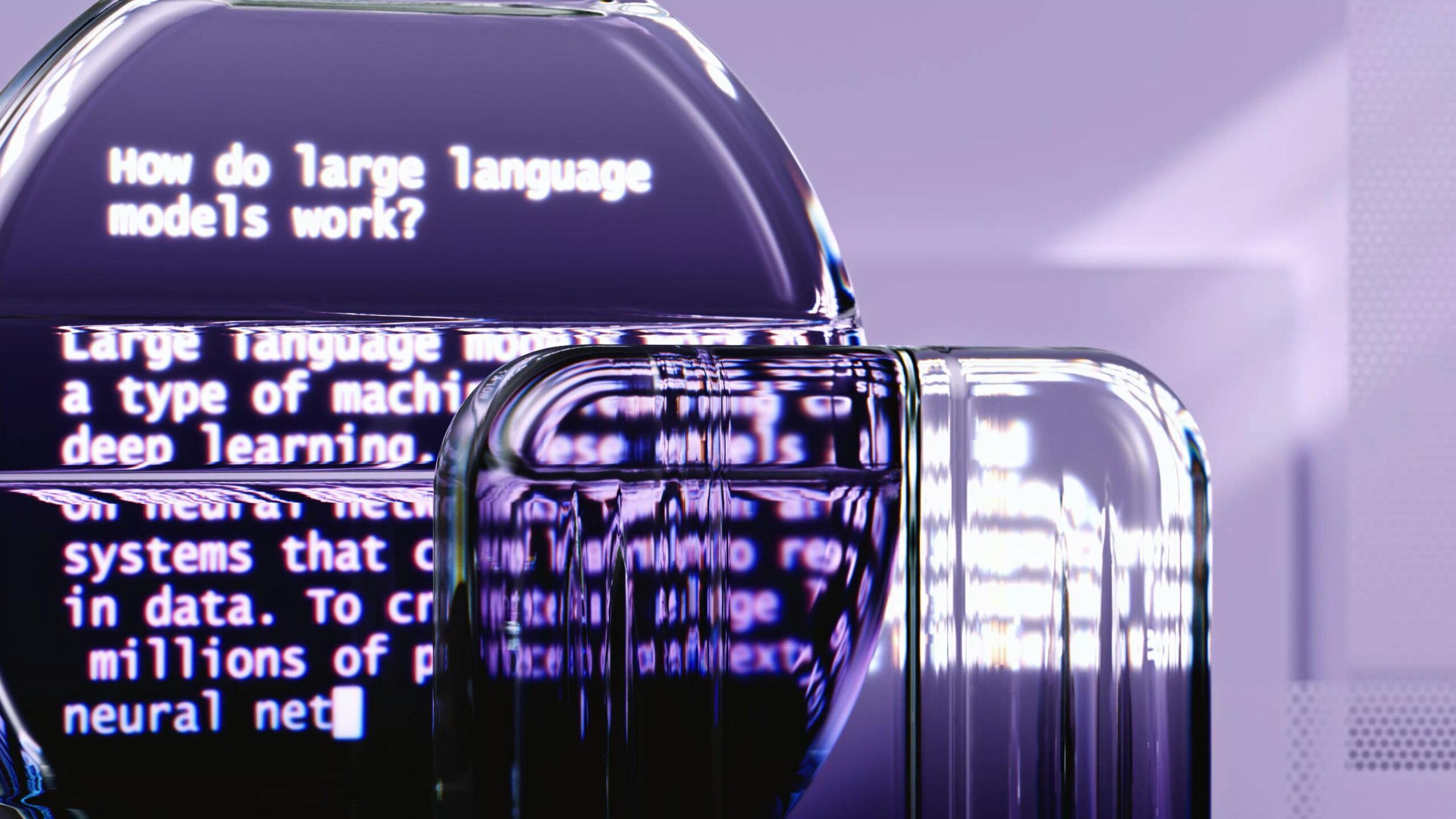 An artist s illustration of artificial intelligence ai this illustration depicts language models which generate text it was created by wes cockx as part of the visualising ai project l